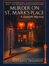 Cover image for Murder on St. Mark's Place